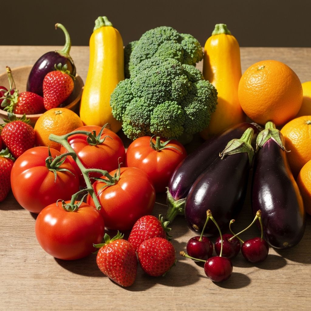 Fresh healthy produce